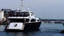 Black and White -  Aft View